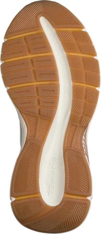 Tamaris Sneakers laag lichtbeige rose-goud rosé wit - Foto 10