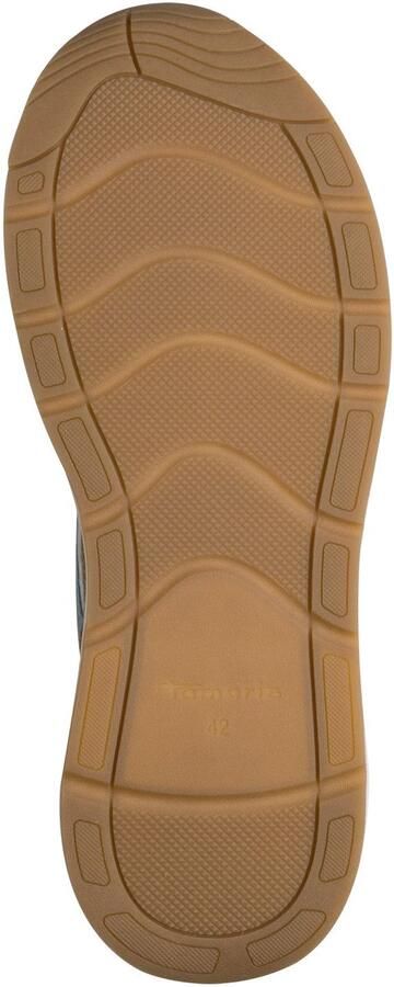 Tamaris heren leren sneaker 1-13611-44-392 veterschoen bruin - Foto 3