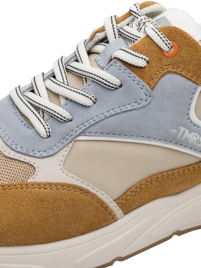 Tamaris heren leren sneaker 1-13611-44-392 veterschoen bruin - Foto 4