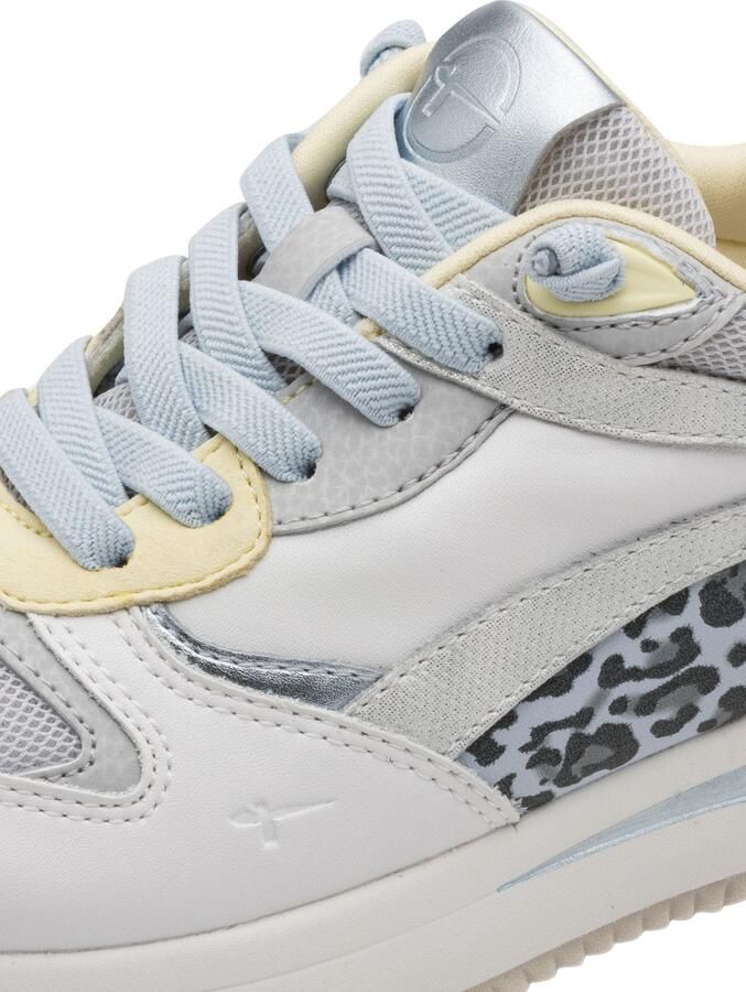 Tamaris Sneakers laag lichtblauw grafiet lichtgrijs wit - Foto 6