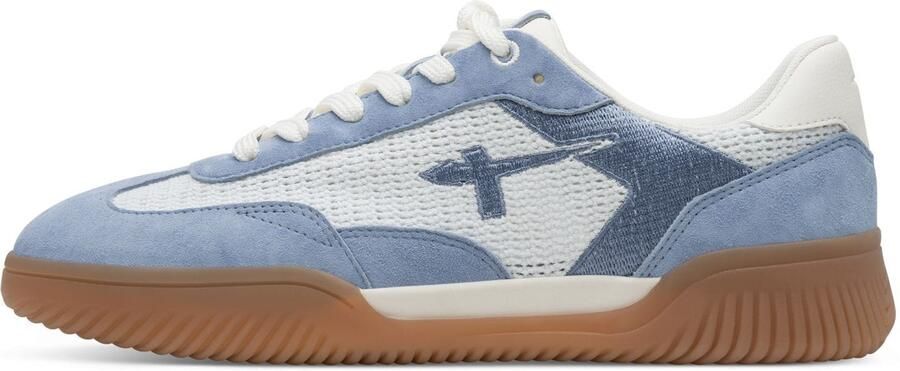 Tamaris Sneakers laag lichtblauw wit - Foto 3