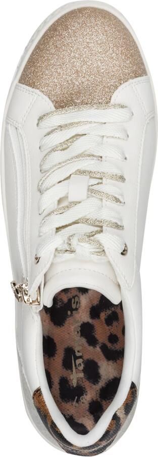Tamaris lage toptrainers 1-23313-41 197 damesschoenen vegan white comb - Foto 6