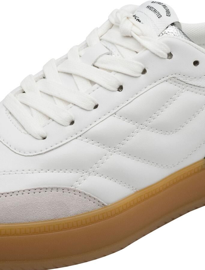 Tamaris Sneakers laag lichtgrijs groen wit - Foto 6