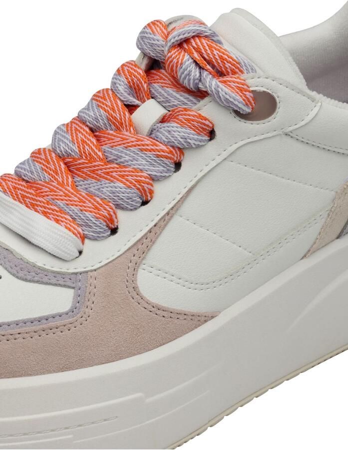 Tamaris Plateausneakers vrijetijdsschoen halfschoen veterschoen met gepolsterde schacht - Foto 5
