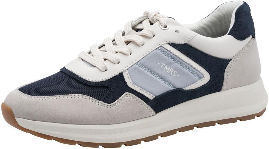 Tamaris Sneakers laag navy duifblauw grijs wit - Foto 3