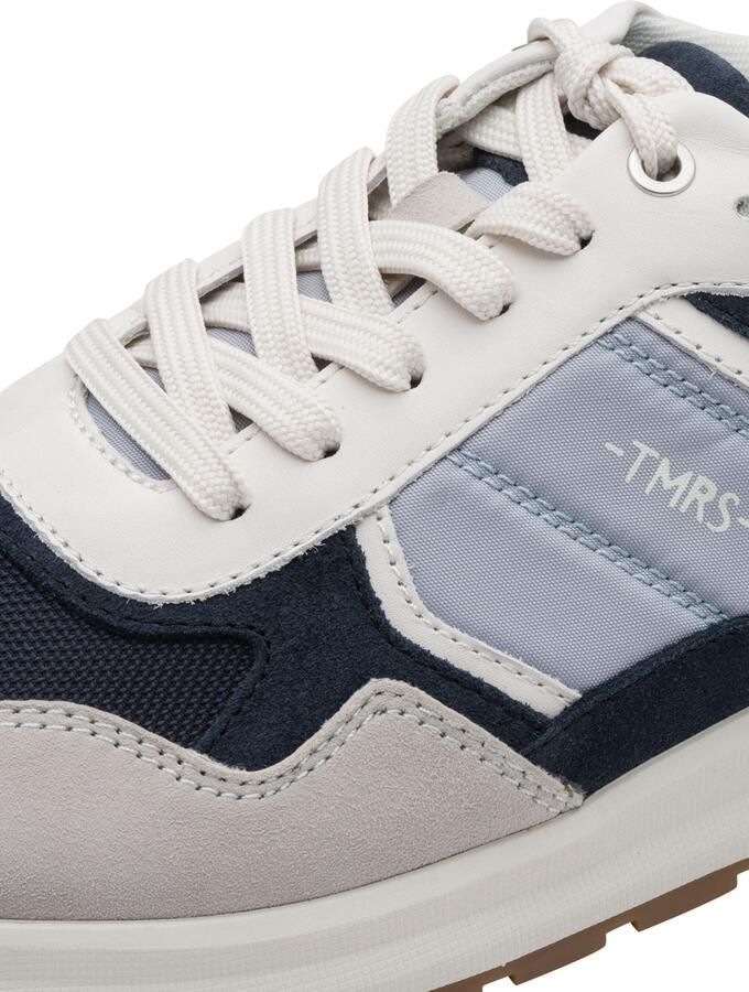 Tamaris Sneakers laag navy duifblauw grijs wit - Foto 6