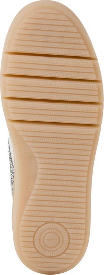 Tamaris Sneakers laag nude lichtbeige zilver - Foto 5
