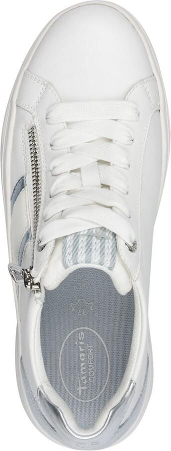 Tamaris COMFORT Essentials Dames Sneakers WIT BLAUW - Foto 3