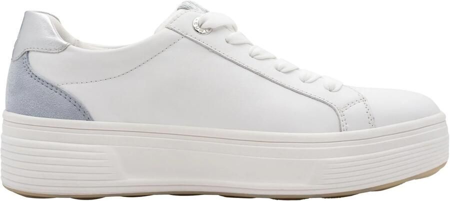 Tamaris COMFORT Essentials Dames Sneakers WIT BLAUW