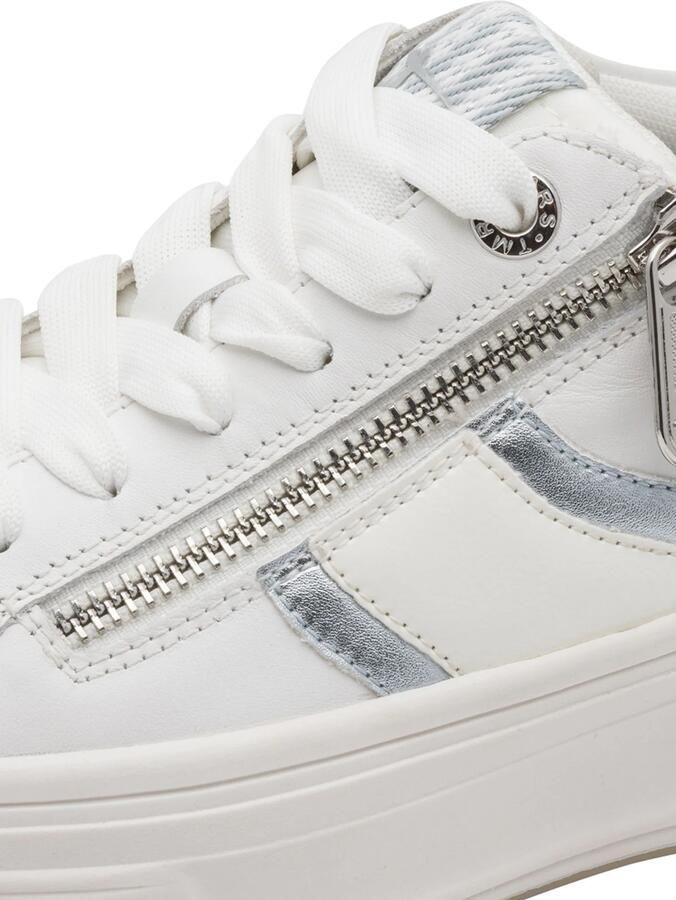 Tamaris COMFORT Essentials Dames Sneakers WIT BLAUW - Foto 5