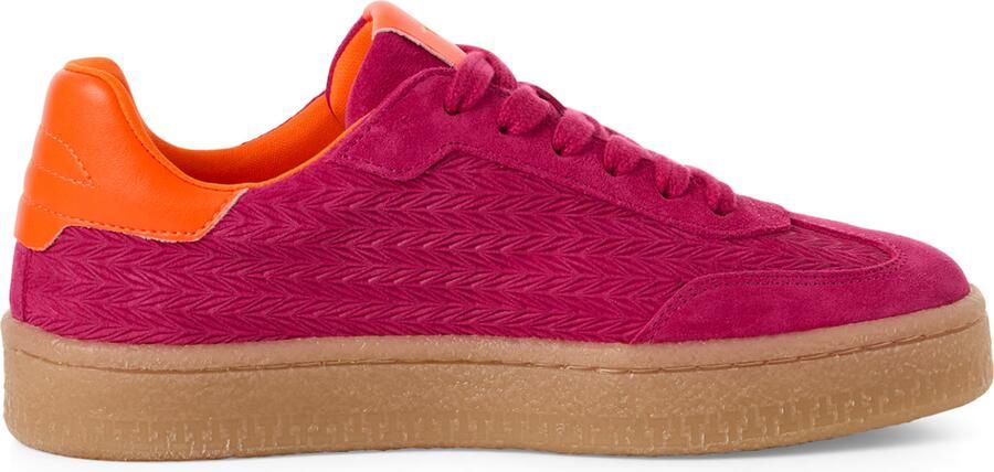 Tamaris Sneakers laag oranje donkerroze - Foto 12