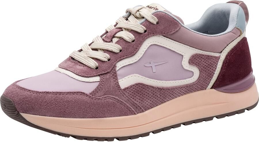 Tamaris Sneakers laag rosa poederroze oudroze bordeaux - Foto 7