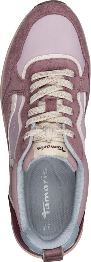 Tamaris Sneakers laag rosa poederroze oudroze bordeaux - Foto 11