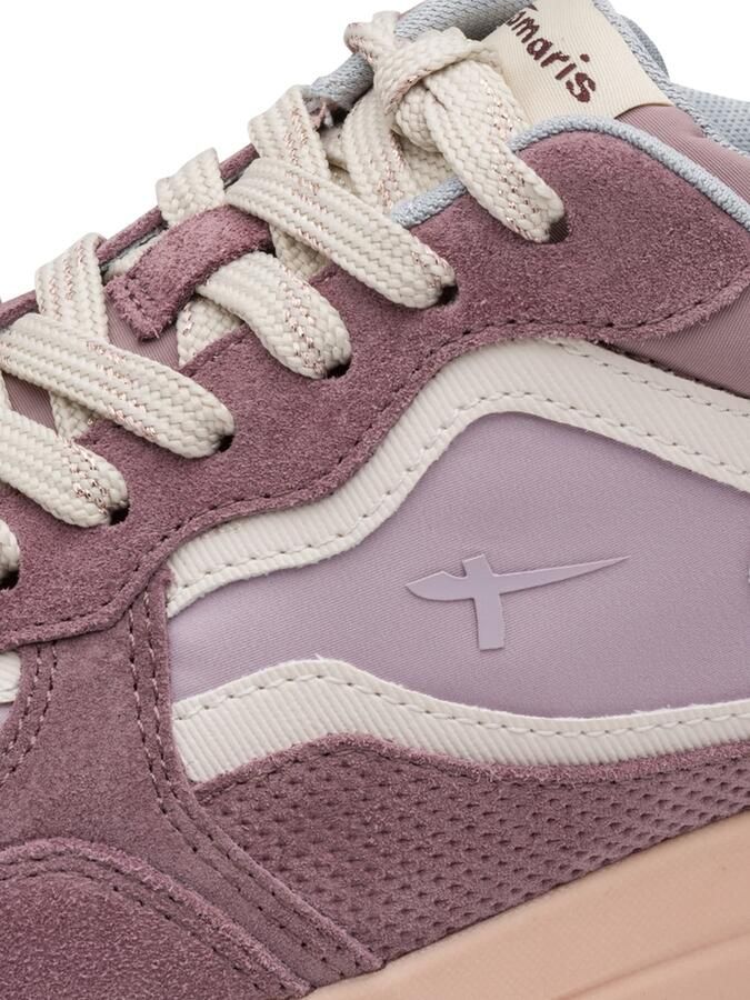 Tamaris Sneakers laag rosa poederroze oudroze bordeaux - Foto 8