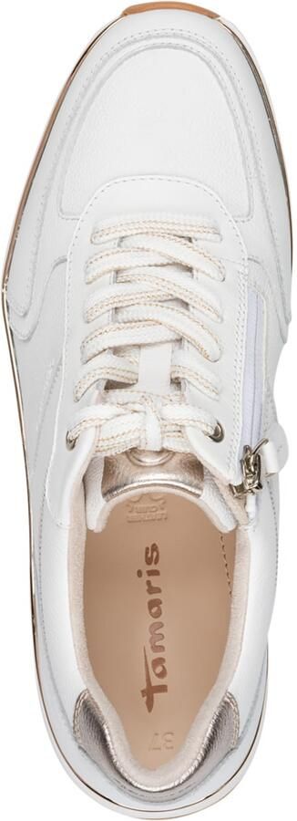 Tamaris 1-23764-43-1A9 White Rose Gold Stijlvolle Sneaker - Foto 5