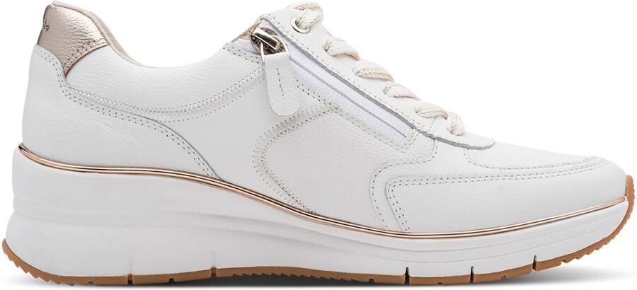 Tamaris 1-23764-43-1A9 White Rose Gold Stijlvolle Sneaker - Foto 4