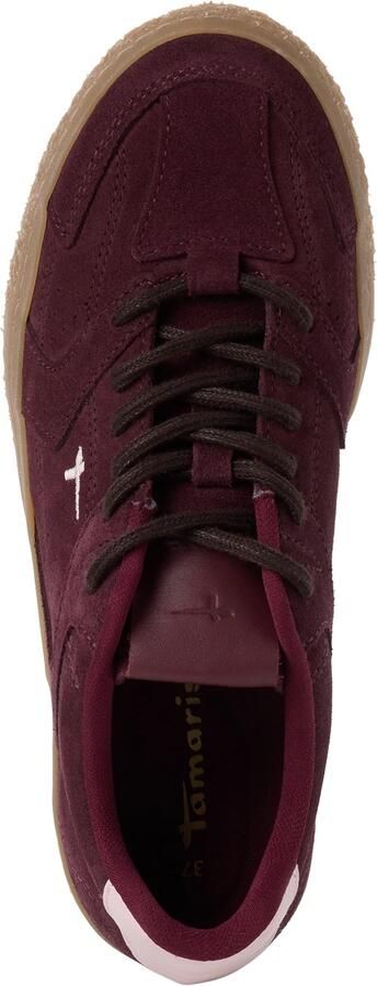 Tamaris Sneakers laag rosé wijnrood - Foto 6