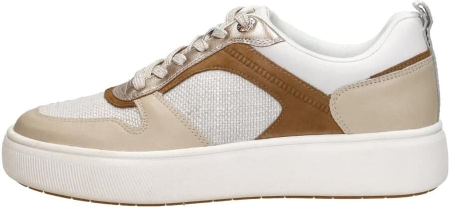 Tamaris Plateausneakers vrijetijdsschoen lage schoen veterschoen met contrastafwerkingen