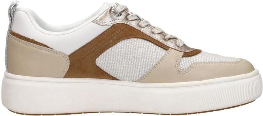 Tamaris Plateausneakers vrijetijdsschoen lage schoen veterschoen met contrastafwerkingen