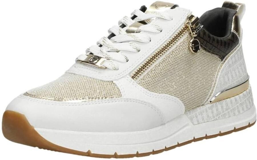Tamaris Sneakers met sleehak Almina vrijetijdsschoen lage schoen veterschoen met praktische verwisselbare binnenzool - Foto 14