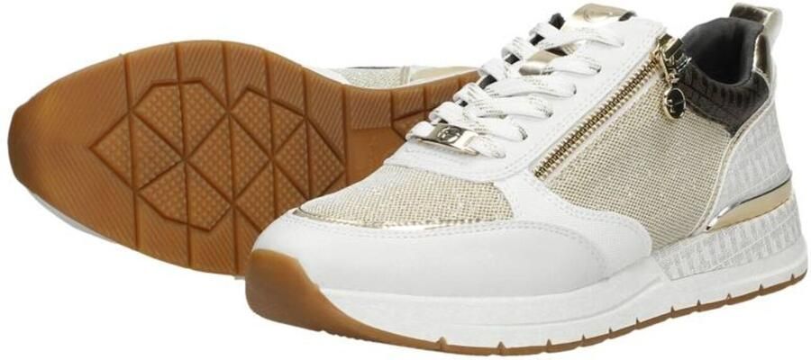 Tamaris Sneakers met sleehak Almina vrijetijdsschoen lage schoen veterschoen met praktische verwisselbare binnenzool - Foto 17