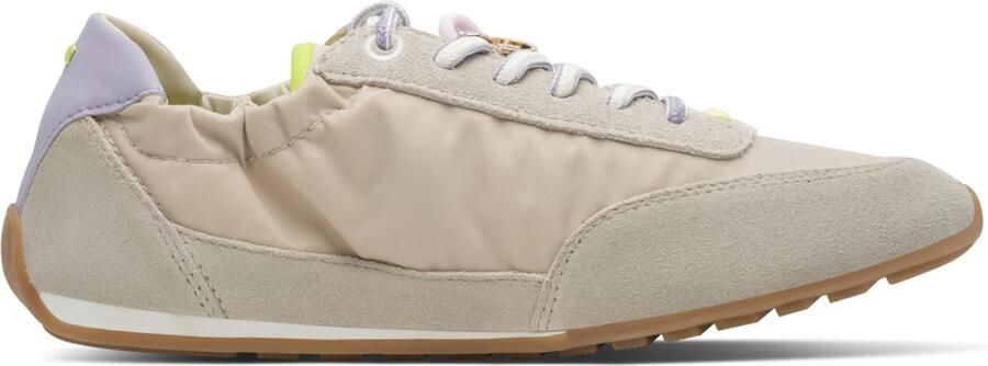 Tamaris Sneakers laag taupe donkerbeige lichtlila wit - Foto 7