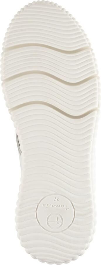 Tamaris dames sneaker 1-23701-46 117 lage damesschoen leer wit - Foto 3