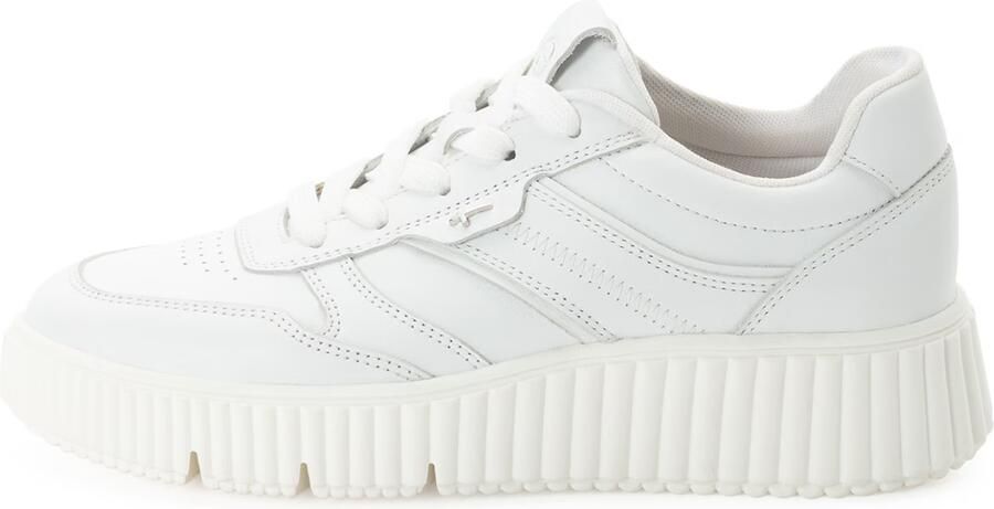 Tamaris dames sneaker 1-23701-46 117 lage damesschoen leer wit - Foto 4