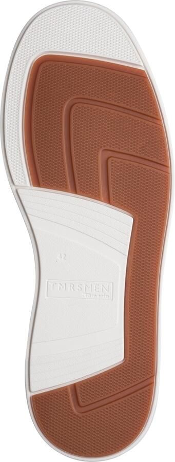 Tamaris heren leren sneaker 1-13625-47-117 lage schoen wit - Foto 5