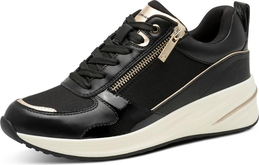 Tamaris ESSENTIALS Dames Sneakers -zwart - Foto 4