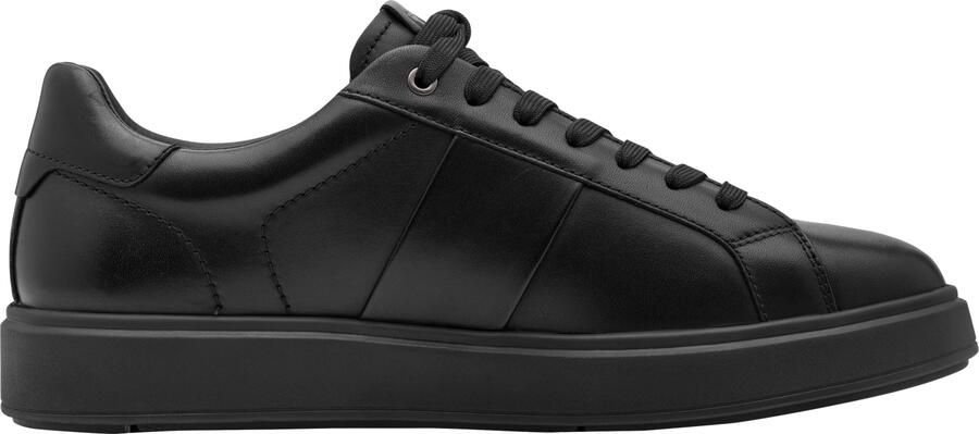 Tamaris heren leren sneaker 1-13625-47-003 lage schoen zwart