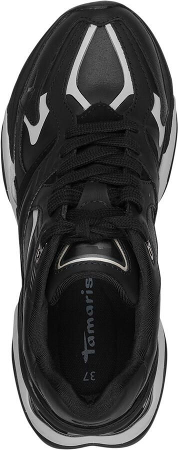 Tamaris Sneakers laag zwart wit - Foto 6