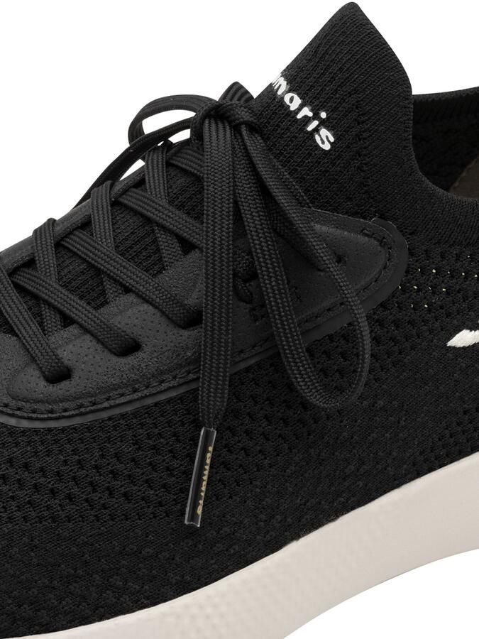 Tamaris dames sneaker 1-23715-46 001 dames lage veganistische zwart - Foto 5