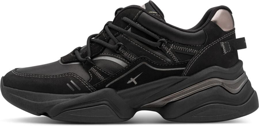 Tamaris Sneakers laag zwart zilver - Foto 2