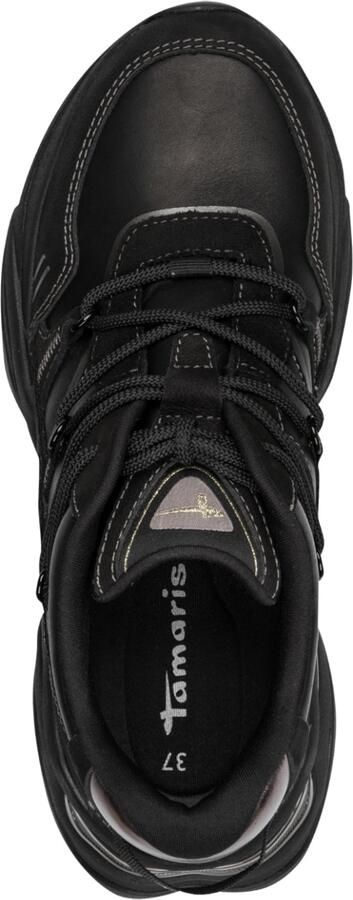 Tamaris Sneakers laag zwart zilver - Foto 5
