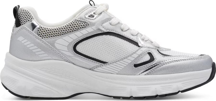 Tamaris dames sneaker 1-23759-45-941 damesschoenen laag model zilver - Foto 5