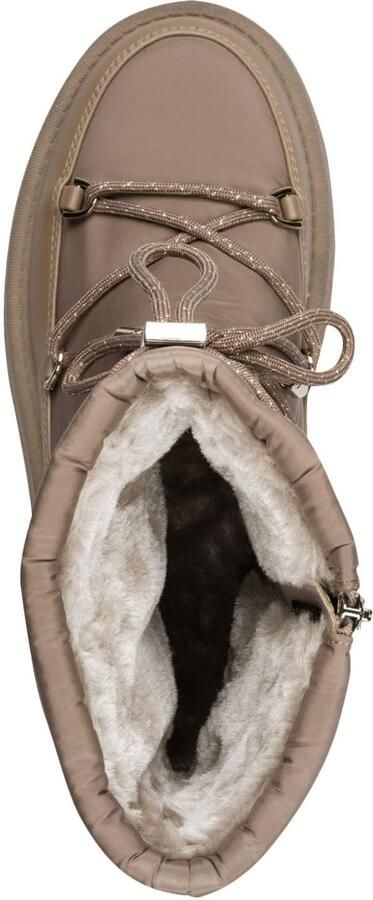 Tamaris dames winter enkellaarsjes 1-26846-45 341 Warm voering Taupe - Foto 5