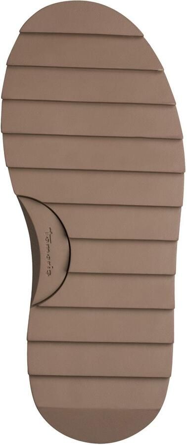 Tamaris dames winter enkellaarsjes 1-26846-45 341 Warm voering Taupe - Foto 4