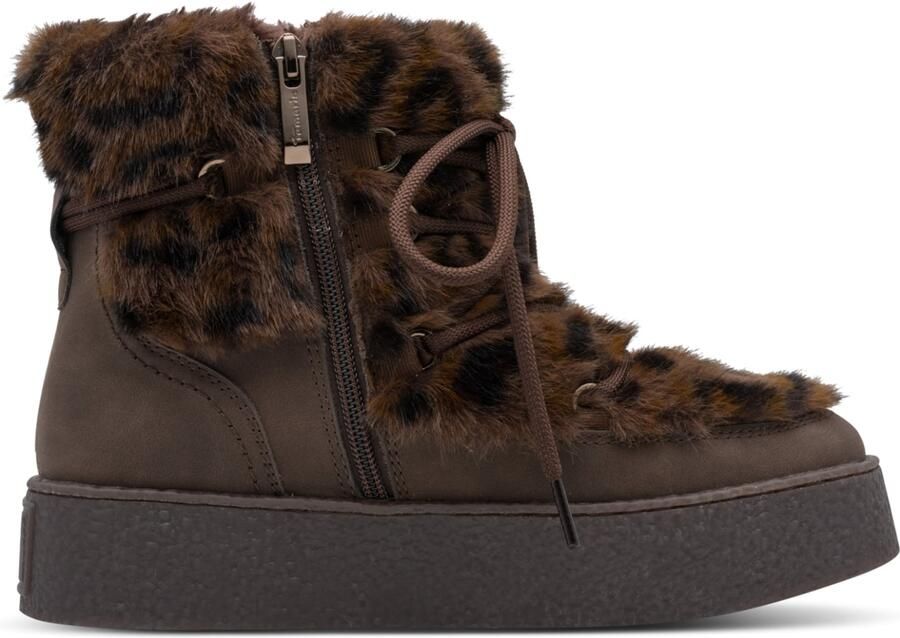 Tamaris Snowboots bruin chocoladebruin zwart - Foto 1