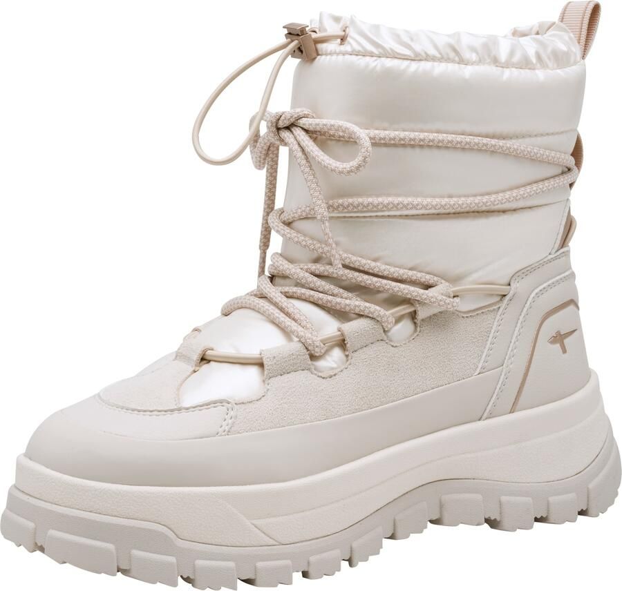 Tamaris dameslaarzen gevoerd beige 1-26259-47 418 Ivory - Foto 3