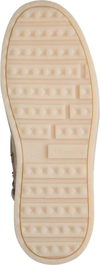 Tamaris dames enkellaarsjes gevoerd beige 1-26803 - Foto 7