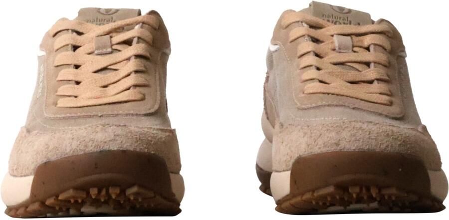 Tamaris Sportieve veterschoen 'Estellencs-Sneaker aus Leder' beige - Foto 4