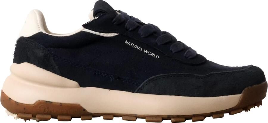 Tamaris Sportieve veterschoen 'Estellencs-Sneaker aus Leder' blauw - Foto 4