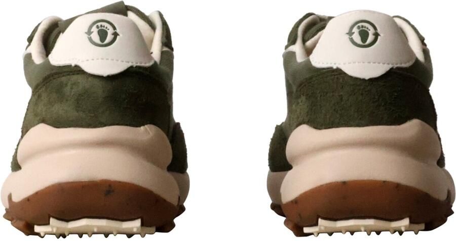 Tamaris Sportieve veterschoen 'Estellencs-Sneaker aus Leder' groen - Foto 2