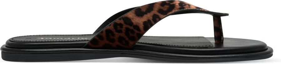 Tamaris Teenslipper bruin brokaat zwart - Foto 5