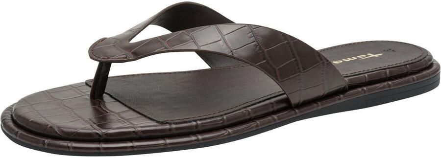 Tamaris Teenslipper donkerbruin