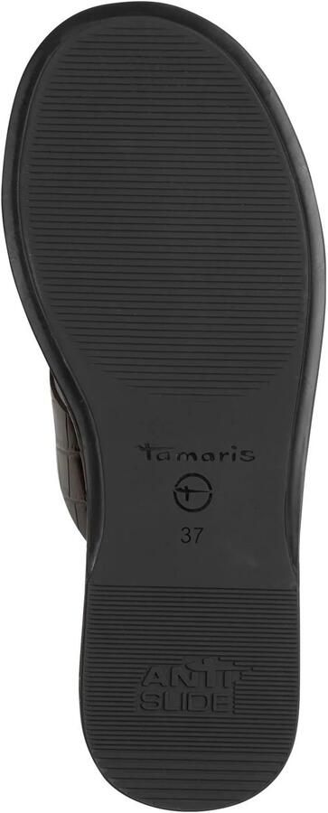 Tamaris Teenslipper donkerbruin - Foto 4