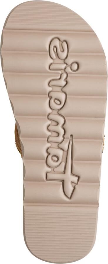 Tamaris ESSENTIALS Dames Slippers BRUIN - Foto 3