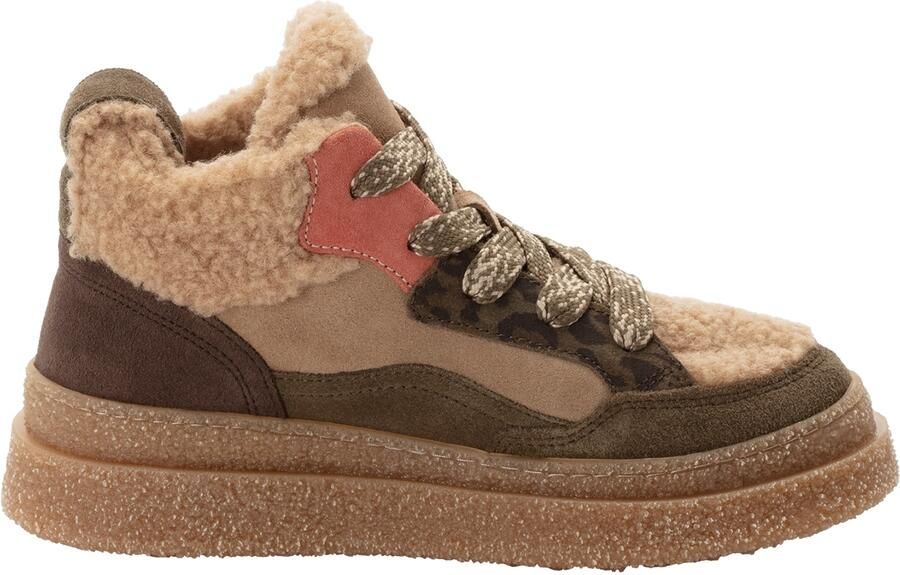 Tamaris Veterlaarsjes beige groen oranje - Foto 5