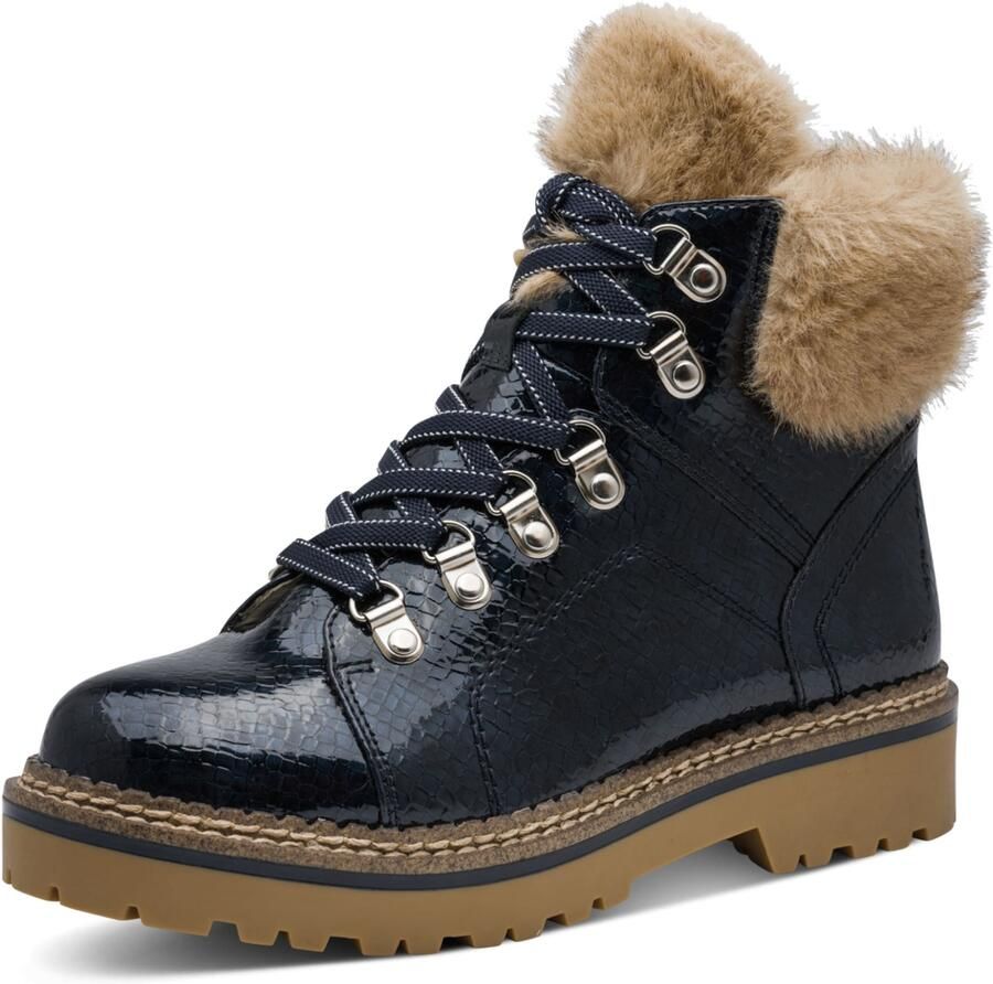 Tamaris Veterlaarsjes beige navy - Foto 3